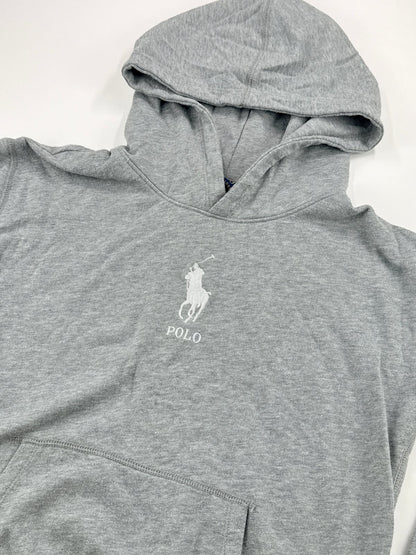 Polo Ralph Lauren Gray Pullover Hoodie XL/TG (16) 16