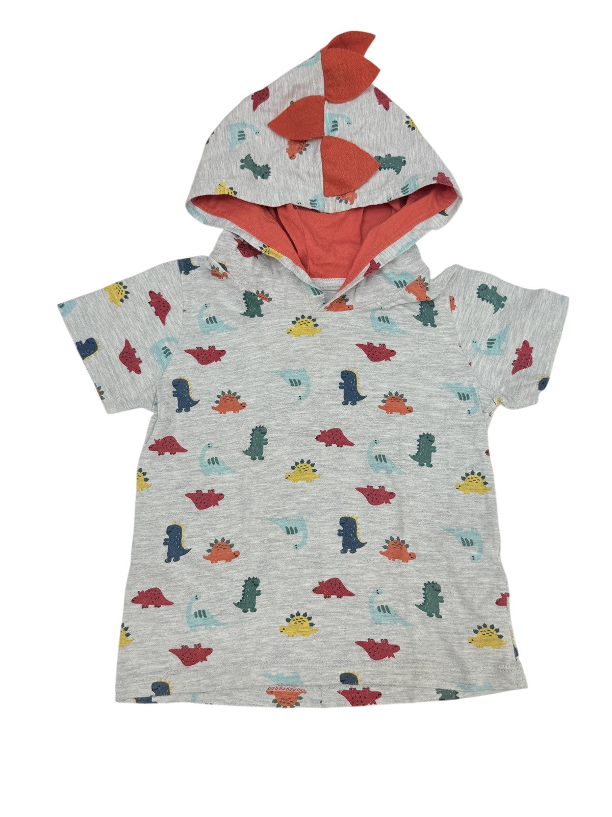 Pom Boys Collection Dinosaur Hoodie Tee 1-2Y