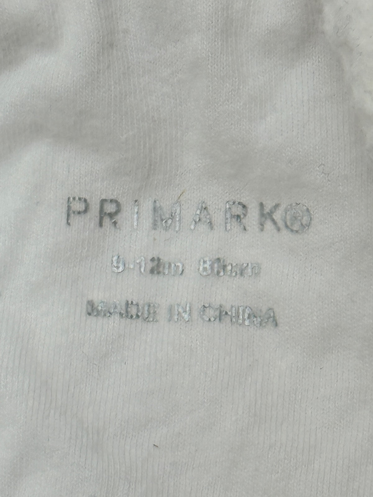 Primark Baby Sherpa Lamb Snowsuit 9-12M