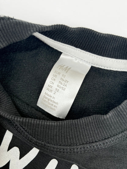 H&M I Will Change The World Sweatshirt 2T