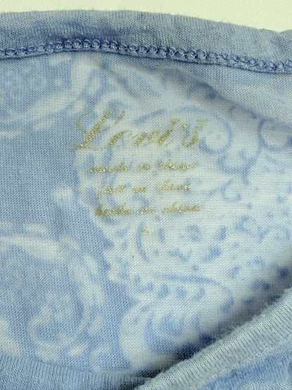 Levi's Girls Lavender Damask T-Shirt Size 6