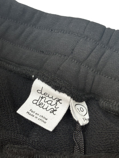 NWT - Deux Par Deux Black Zip Pocket Shorts