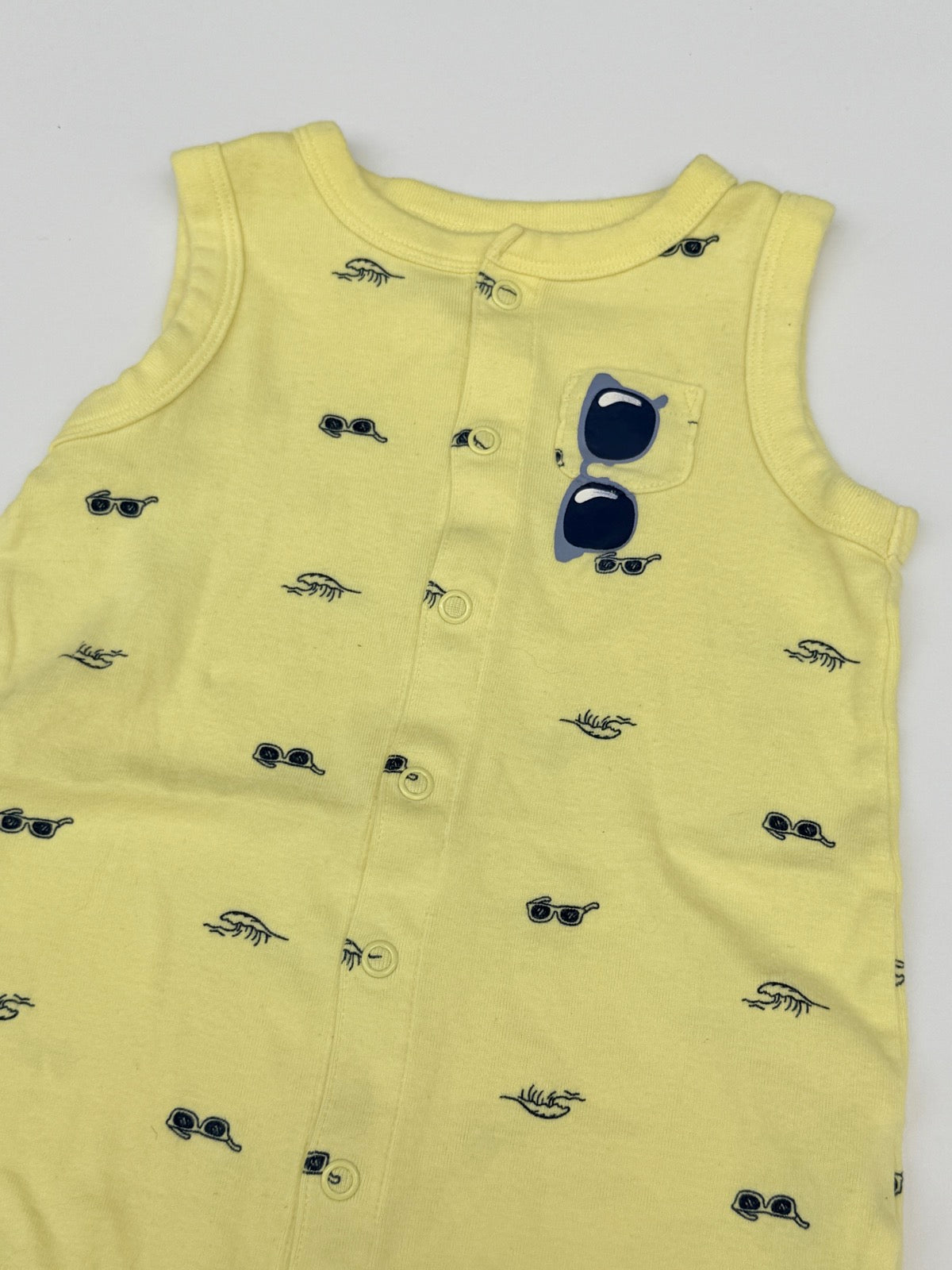 Carter's Sunglasses Print Romper 12M