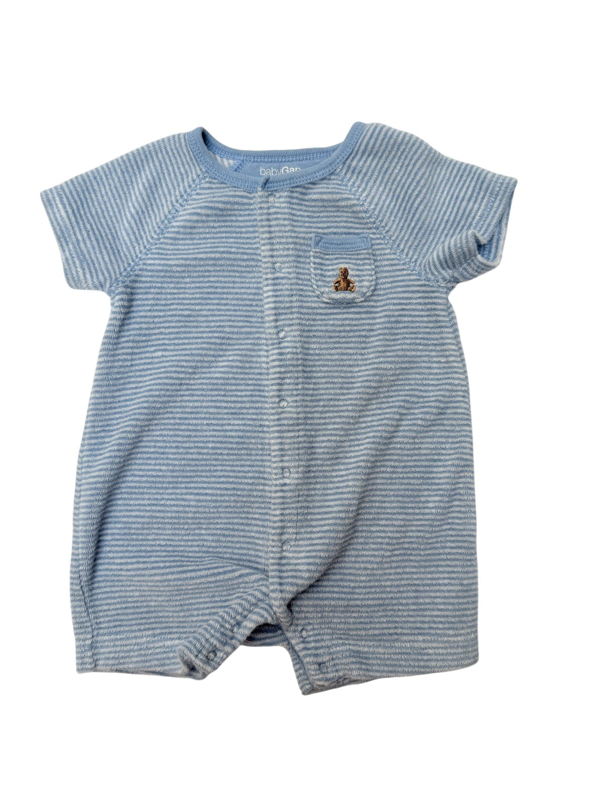 Baby Gap Striped Terry Romper 3-6 Months