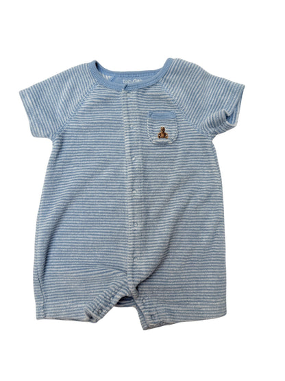 Baby Gap Striped Terry Romper 3-6 Months