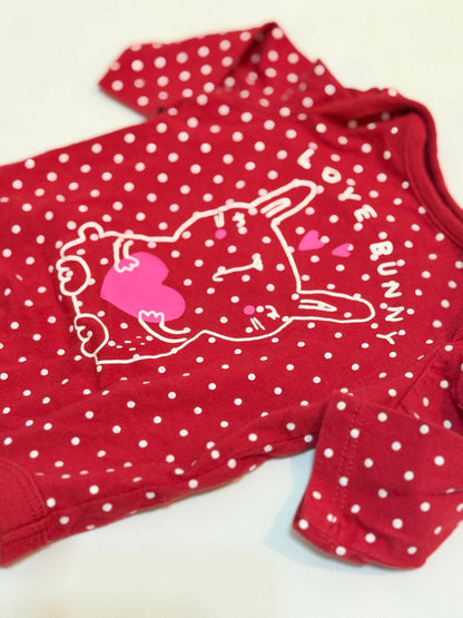 Baby Gap Love Bunny Bodysuit 3-6m