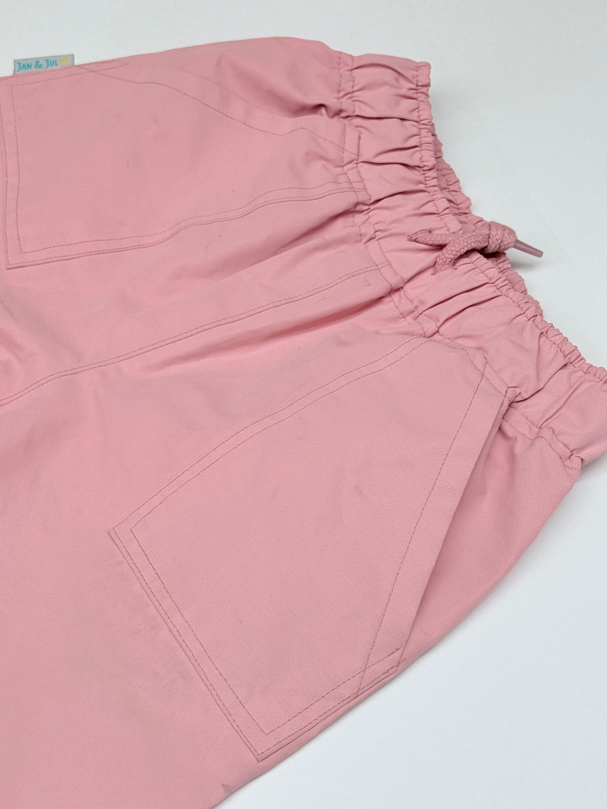 Jan & Jul Pink Rain Pants Size 4T