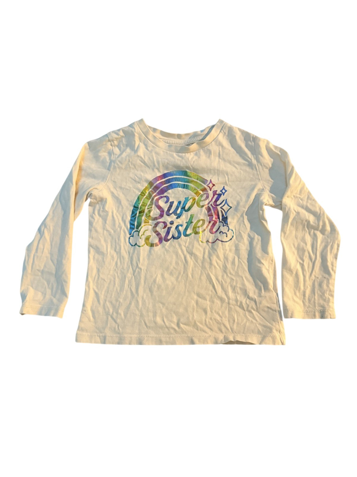 Joe Fresh Super Sister Long Sleeve T-Shirt 4T