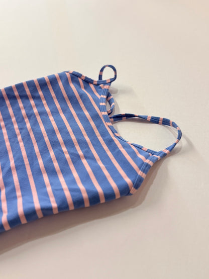 Ivivva Blue Pink Striped Tank Top Size 6