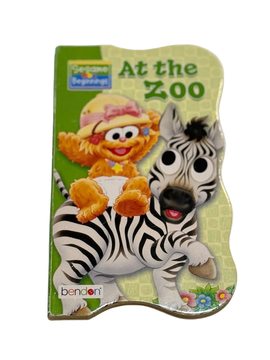 Sesame Beginnings At the Zoo Board Book