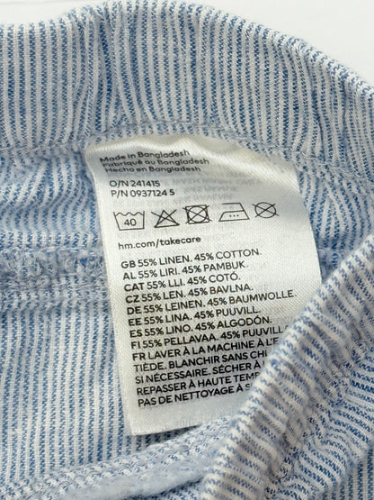 H&M Striped Linen Joggers Size 2T