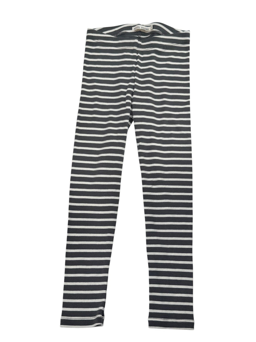 Petits Vilains Striped Leggings Size 4 5