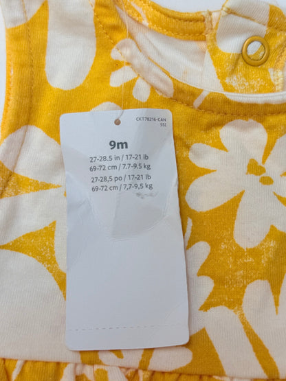 NWT - Carter's Floral Top and Bloomer Set 9M
