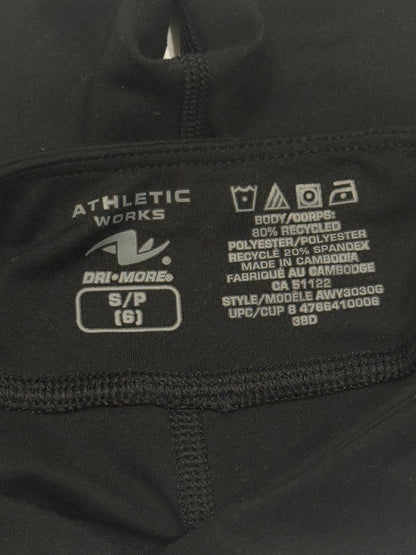 Athletic Works Black Compression Shorts Size 6