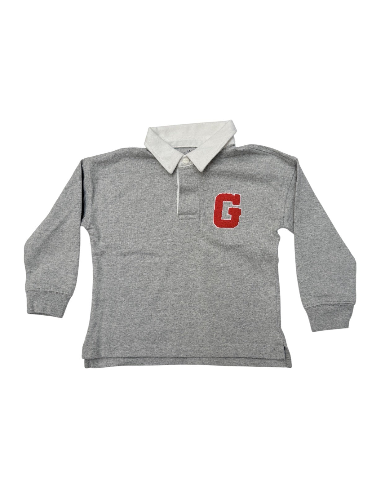Baby Gap Grey Rugby Polo Shirt 3T