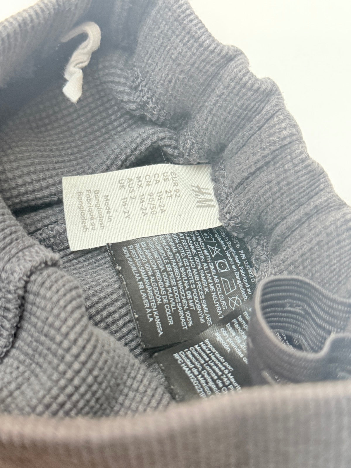 H&M Beige Overalls Gray Joggers Set 2T