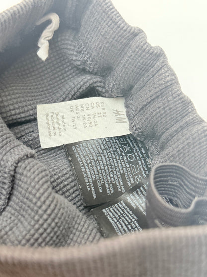 H&M Beige Overalls Gray Joggers Set 2T