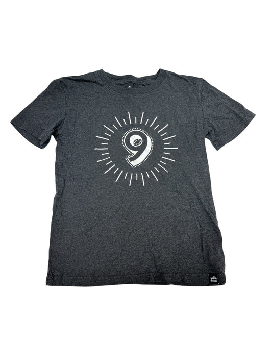 Whistle & Flute Number 9 Gray T-Shirt 11-12y