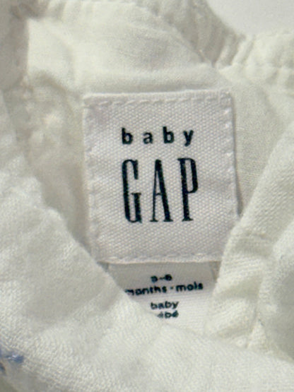 2-Piece Set Baby Gap Floral White 3-6M