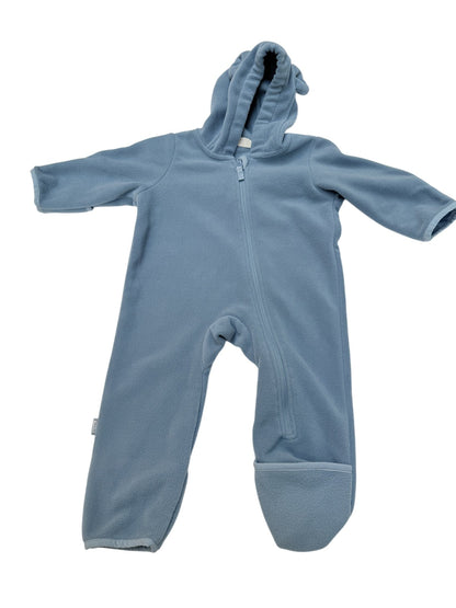 Jan & Jul Fleece Bear Hood Snowsuit 12-18M