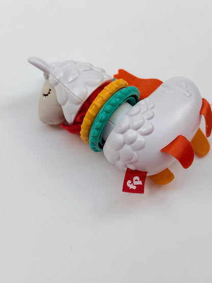 Fisher-Price Llama Rattle Teether Toy
