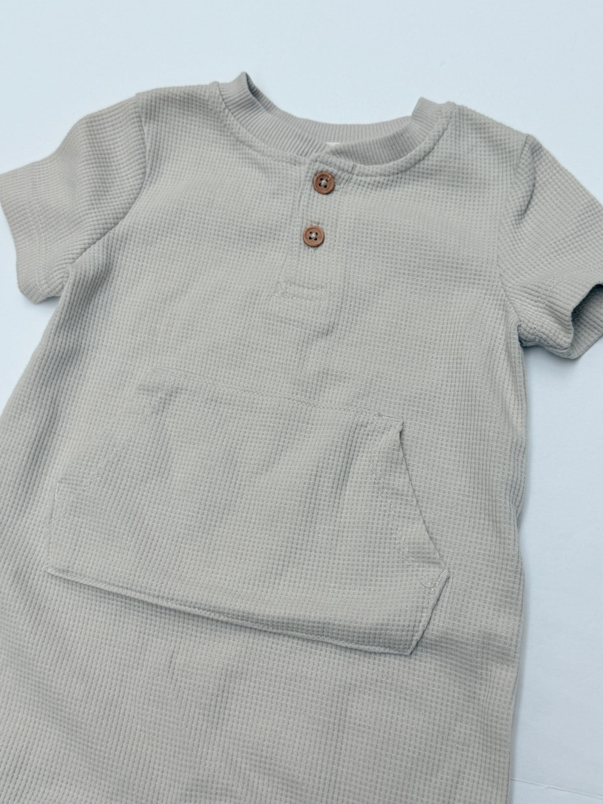 Joe Fresh Waffle Knit Romper 3-6M