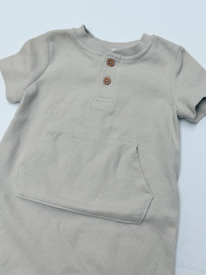 Joe Fresh Waffle Knit Romper 3-6M