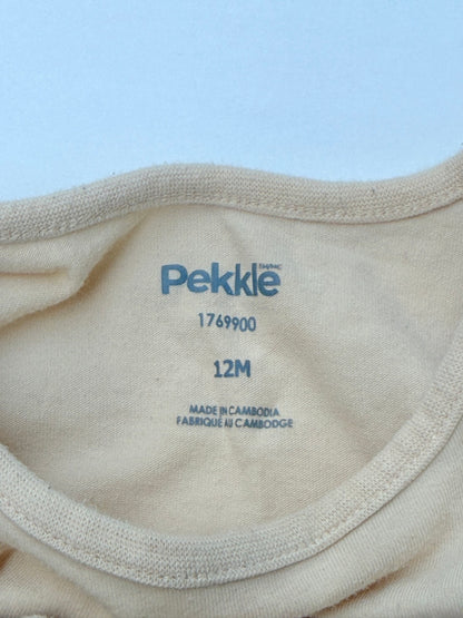 Pekkle Floral Ruffle Strap Tank 12M