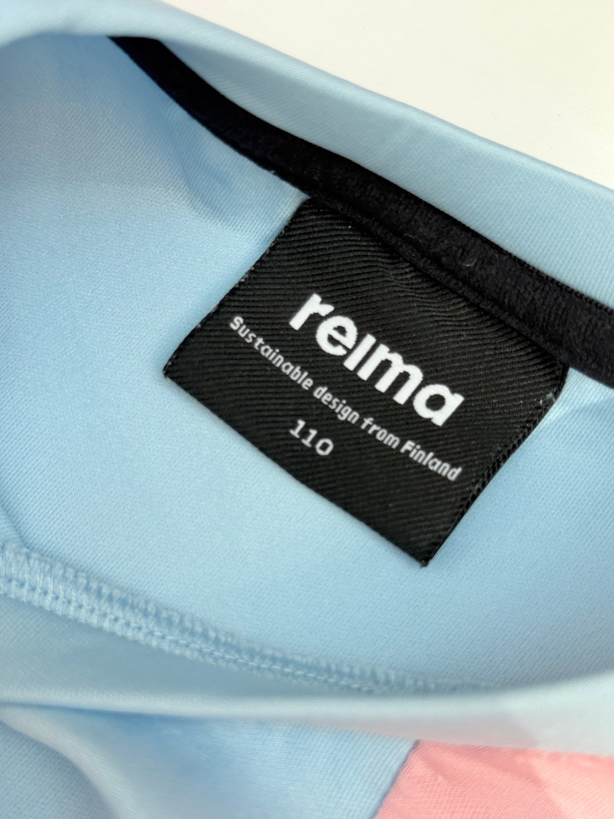 Reima Letkein Sweatshirt Blue Pink Size 5T