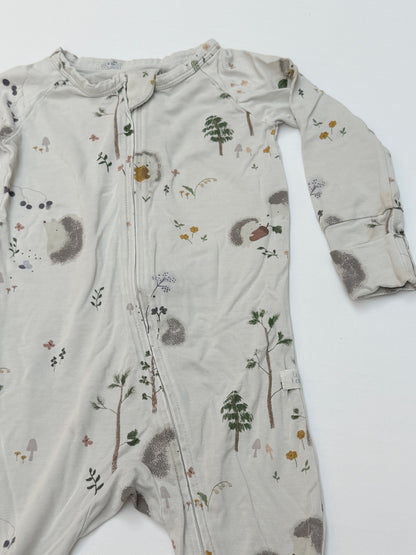 Loulou Lollipop Woodland Hedgehog Sleeper 6-12M