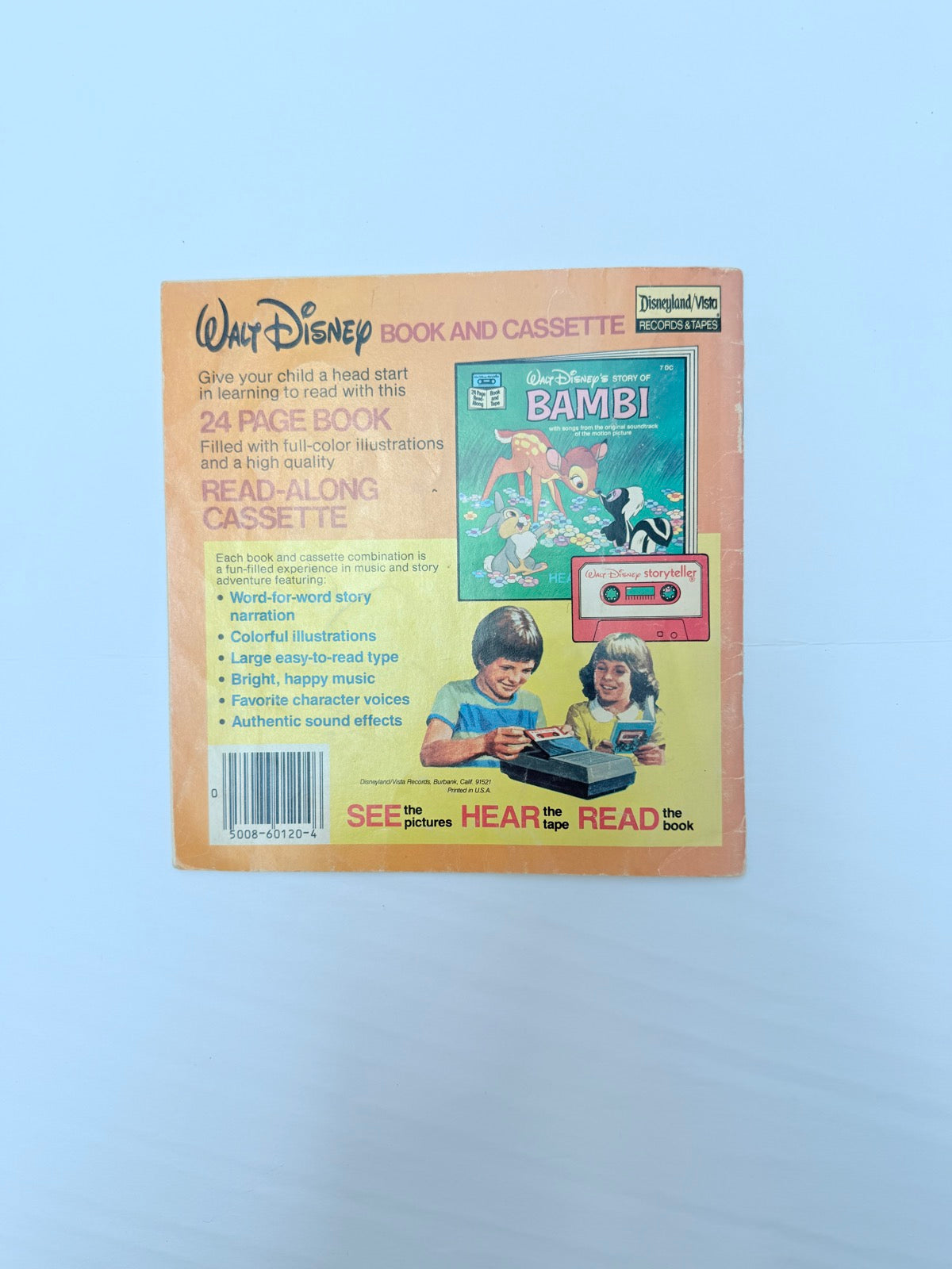 Walt Disney's Story of Dumbo Read-Along Book