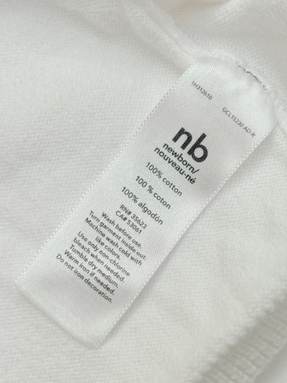Carter's White Bodysuit Newborn