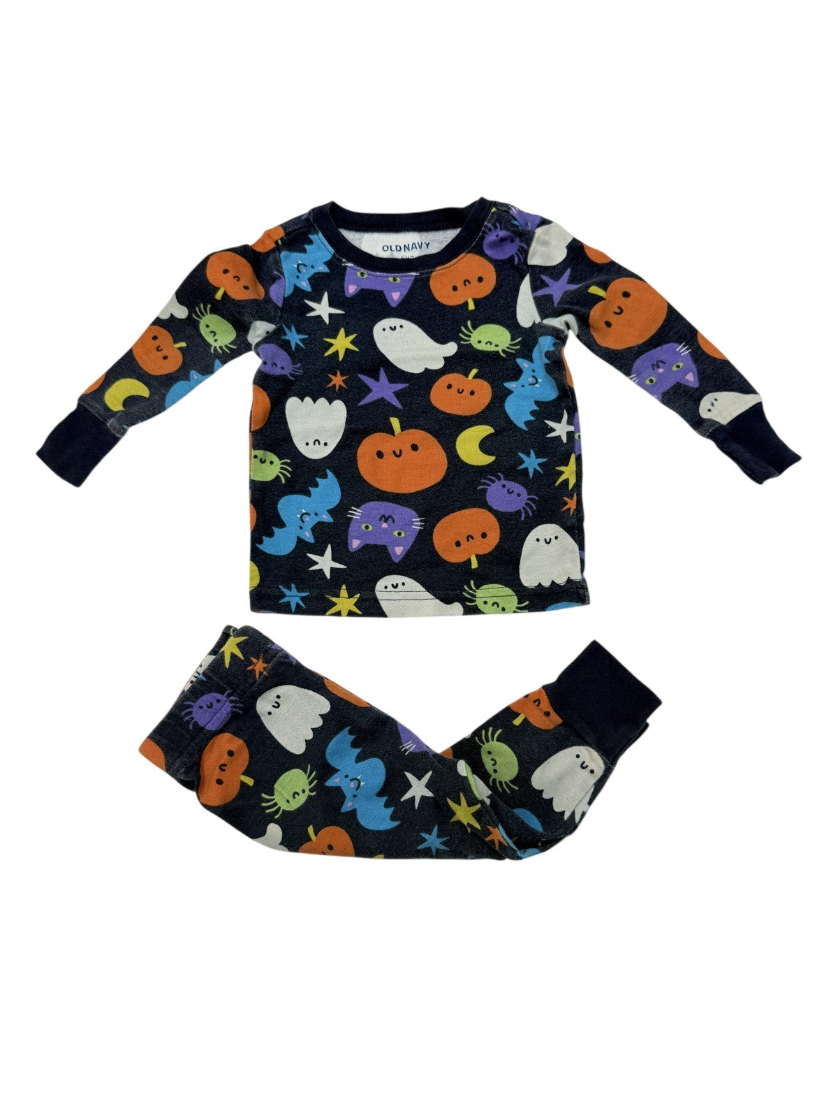 Old Navy Halloween Print Pajama Set 6-12M