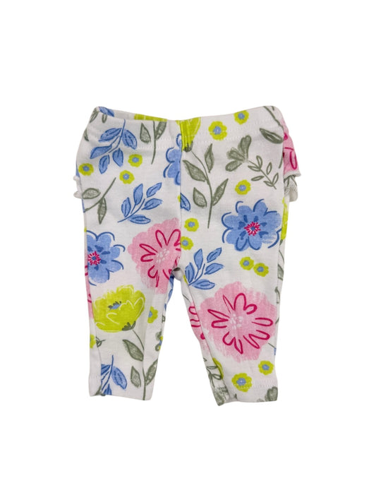 Child of Mine made by Carter's Floral Leggings NB