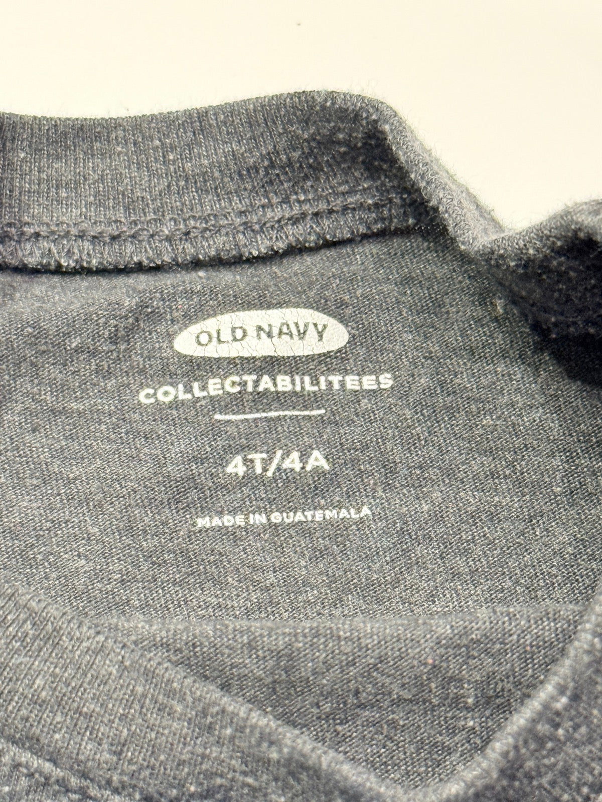 Old Navy PJ Masks Gray Long Sleeve 4T