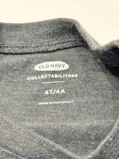 Old Navy PJ Masks Gray Long Sleeve 4T
