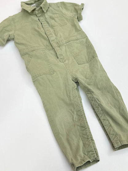 Old Navy Olive Green Jumpsuit 18-24M