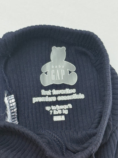 Baby Gap Navy Ribbed Leggings 7