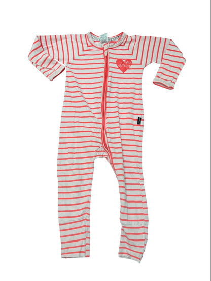 Bonds Wondersuit Striped Sleeper 12-18m