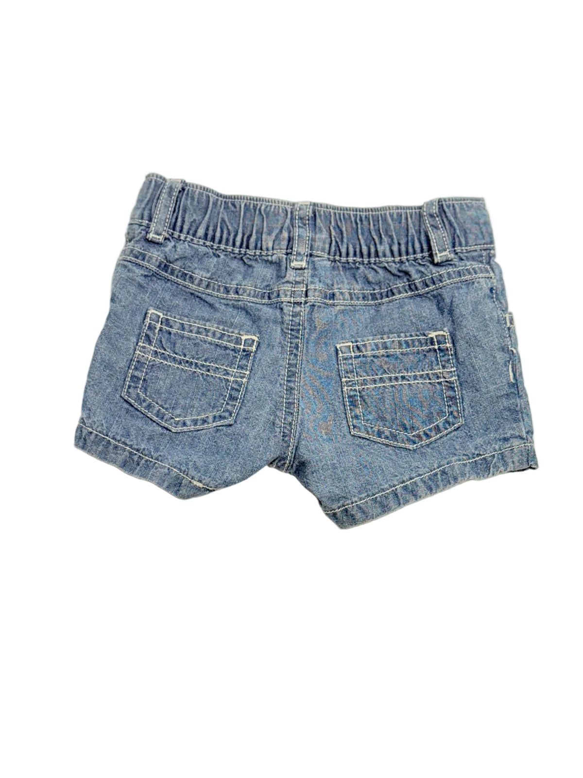 Carter's Floral Embroidered Denim Shorts 3m