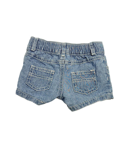 Carter's Floral Embroidered Denim Shorts 3m
