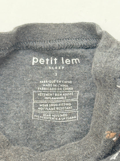 Petit Lem Football Pajama Set Size 3