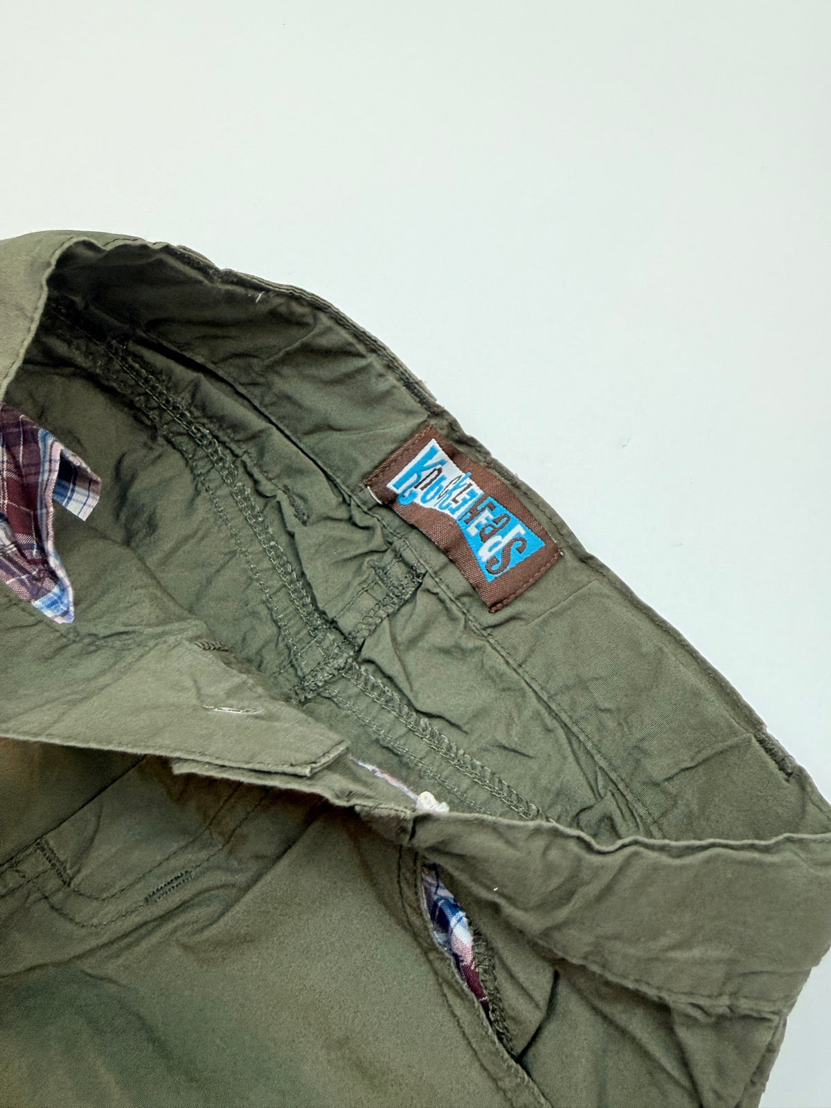 Knuckleheads Olive Green Shorts 3T