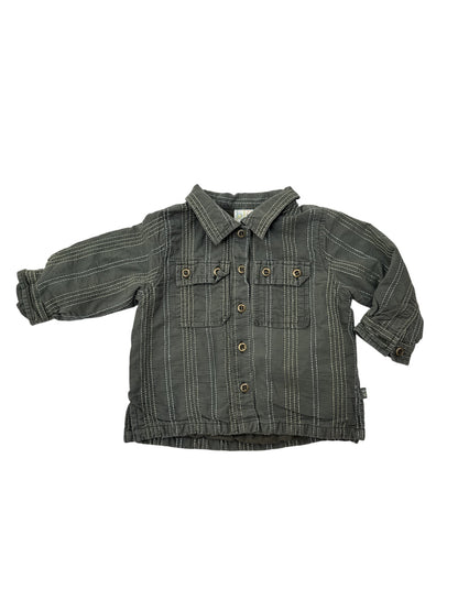 Blü Long Sleeve Button-Up Shirt 24m