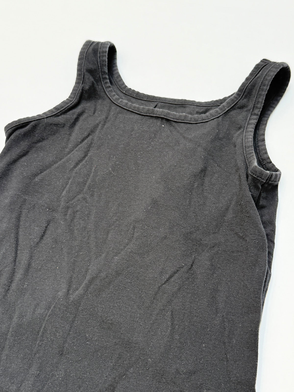 Old Navy Black Fitted Tank Top M(8)