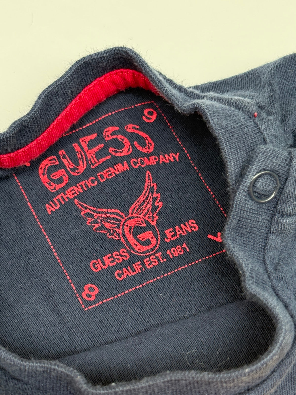 Guess Jeans California Long Sleeve Top 12M