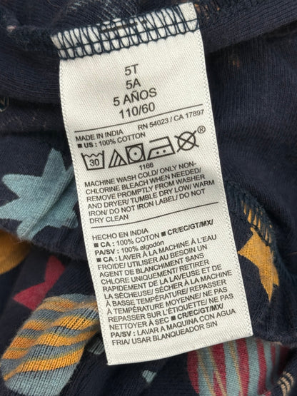 Old Navy Space Print Pajama Set 5T