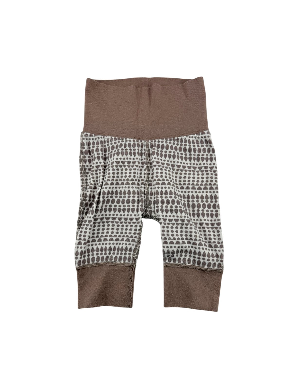 Hanna Andersson Brown Geometric Print Pants Size 3M