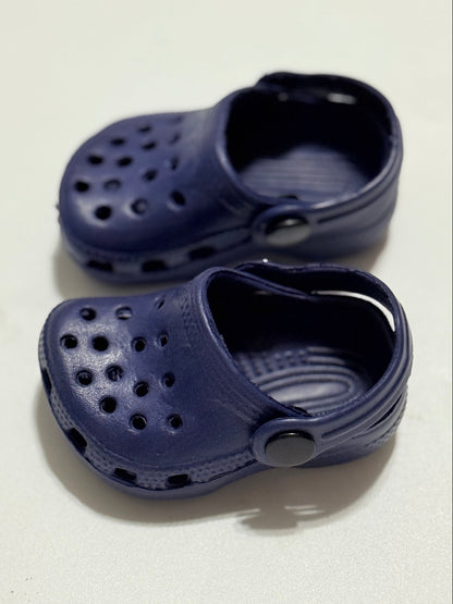 Navy Clog Sandals Size 3C