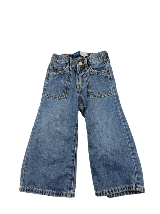 Old Navy Wide Leg Jeans 2T